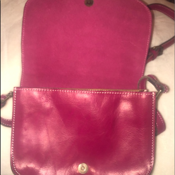 EUC genuine leather Patricia Nash saddlebag - Picture 3 of 5